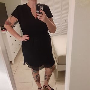 H&M dress black XL 14/16